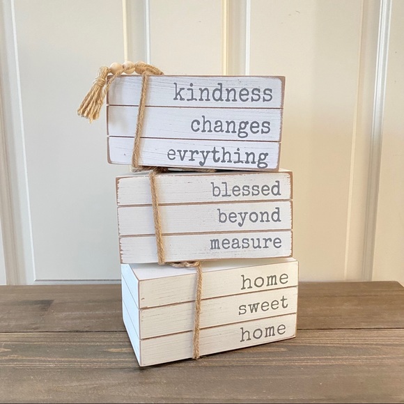 Quill to Paper KINDNESS Faux Book Stack - Picture 6 of 6